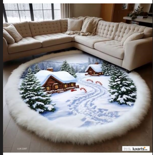 Tappeto natalizio 6D