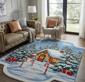 Tappeto natalizio 6D